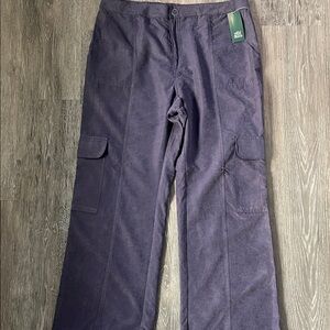 Wild Fable Womens Deep Purple Cargo Pants
